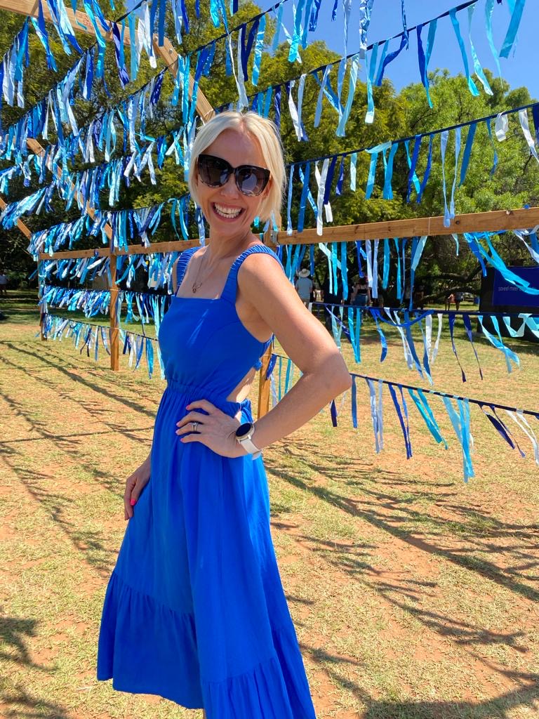 Monaco Dress (Cobalt Blue)