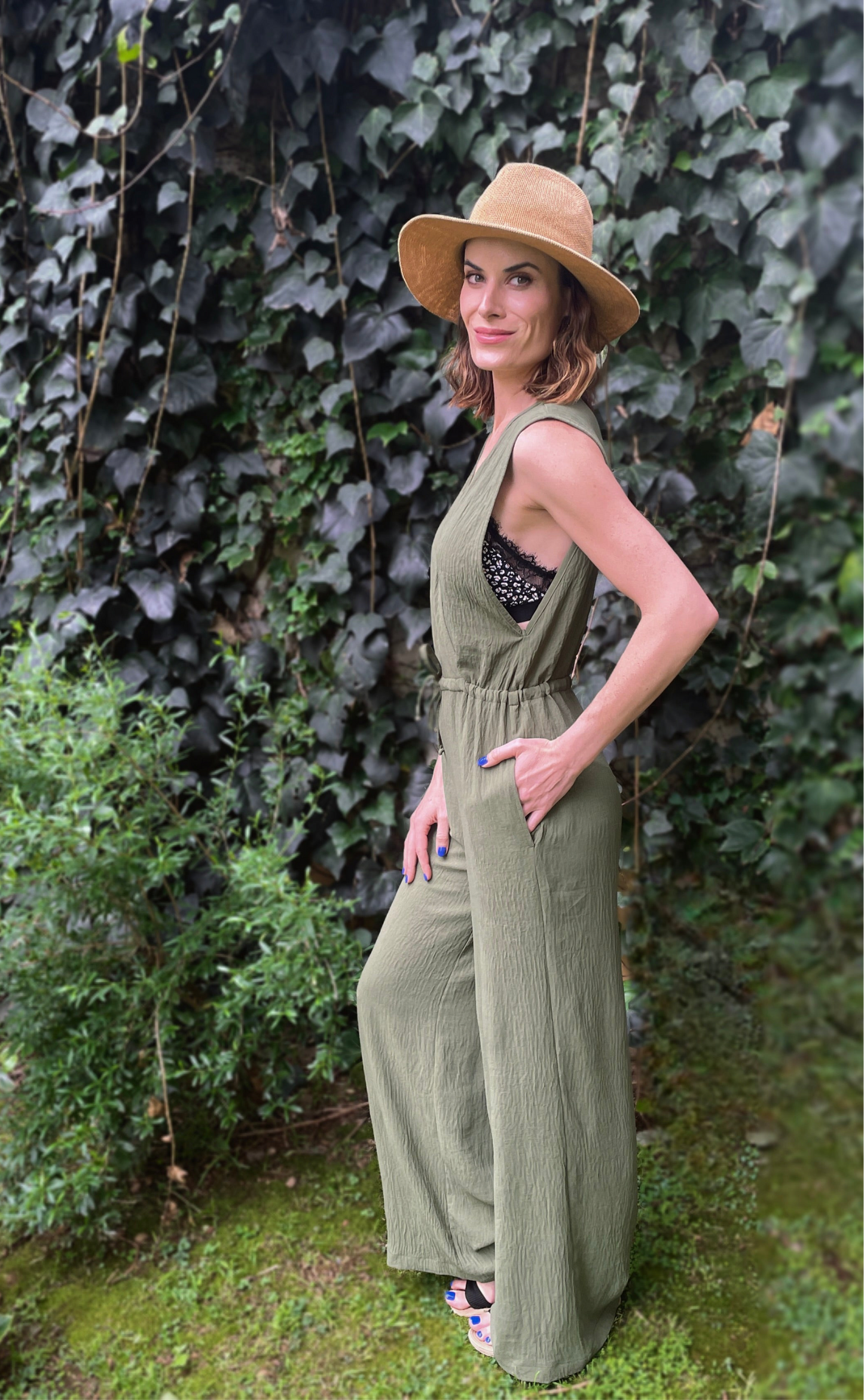 Jumpsuit (Olive)