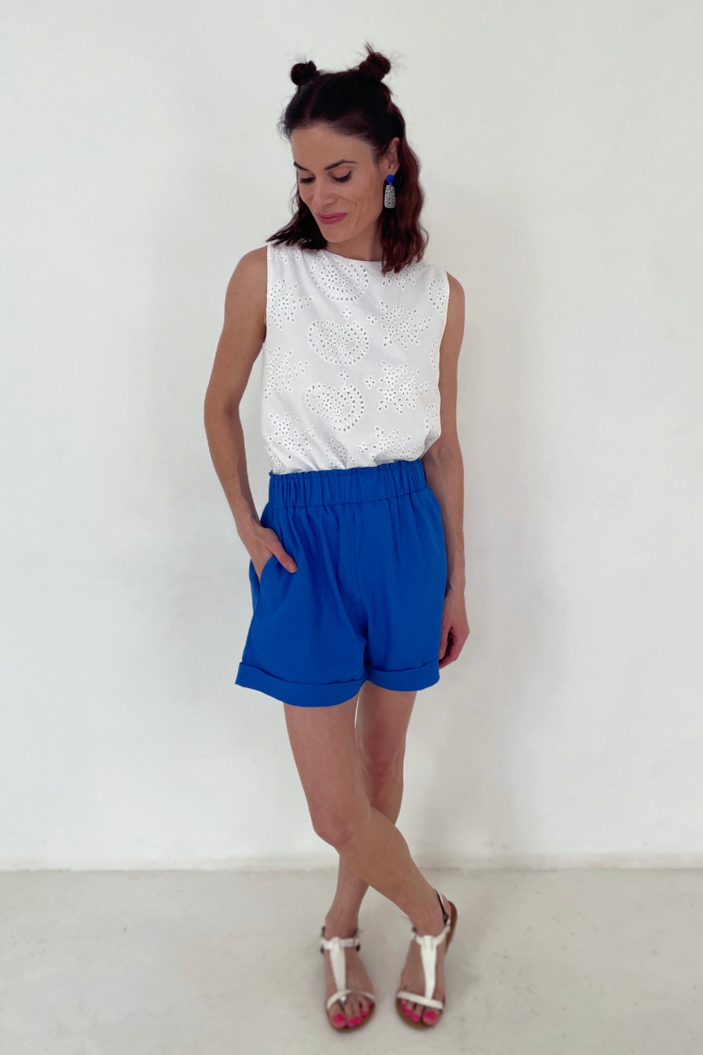 Riviera Shorts (Cobalt)