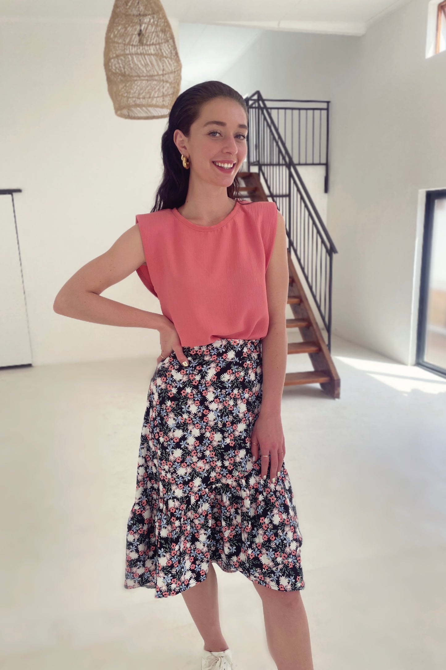 Blossom Wrap Skirt