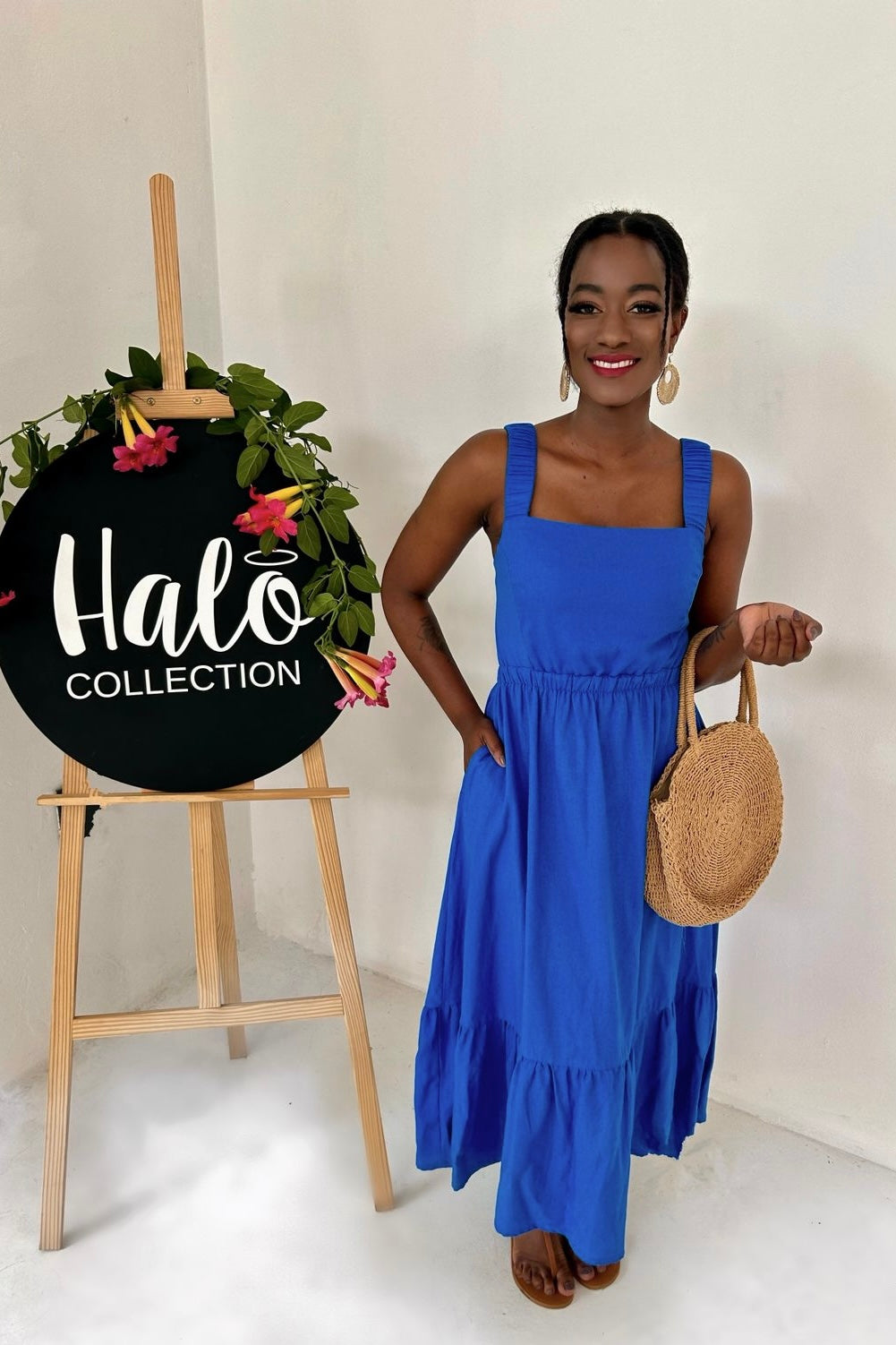 Monaco Dress (Cobalt Blue)