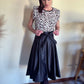 Black High Waist Skirt