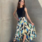 Satin Wrap Skirt