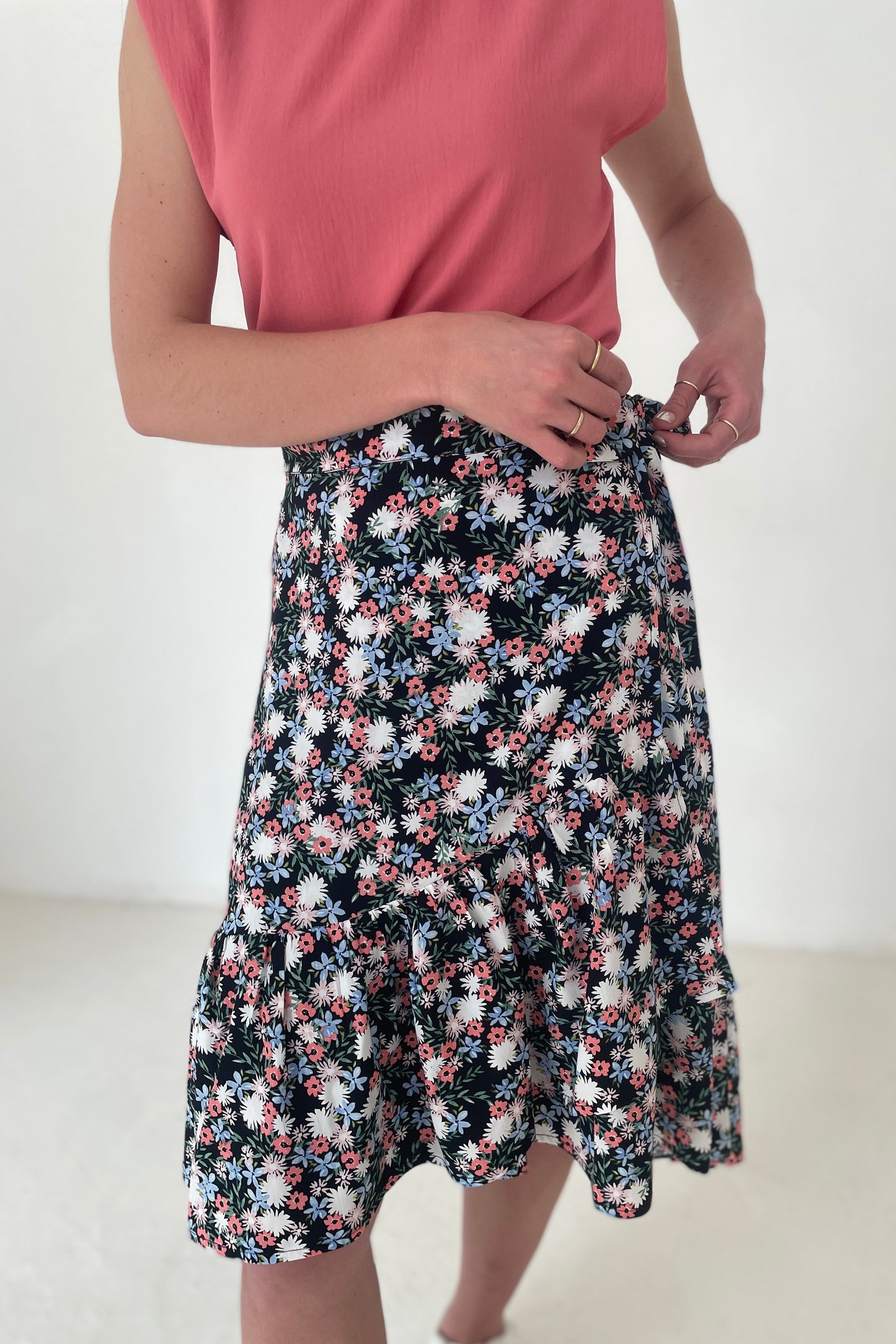 Blossom Wrap Skirt