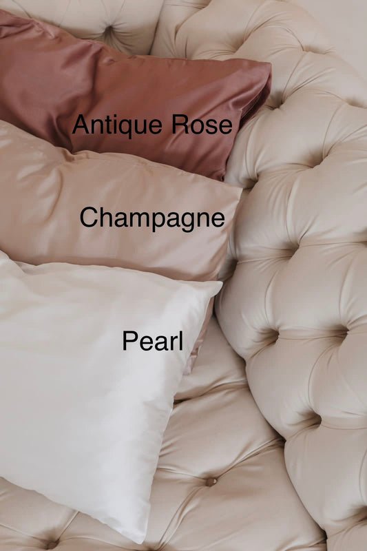 2 x Satin Pillow Slips (various colours & sizes)