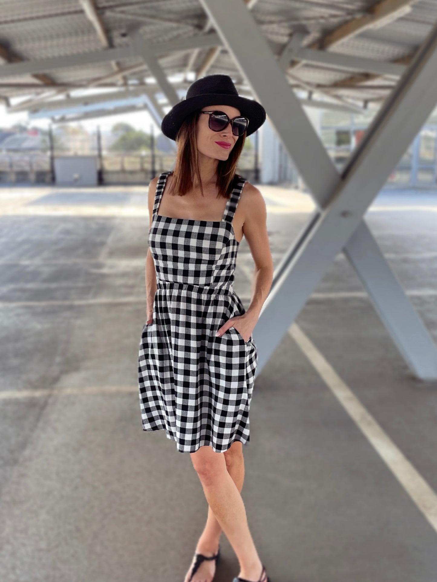 Gingham Dress