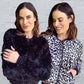 Reversible Fluff & Leopard Bomber