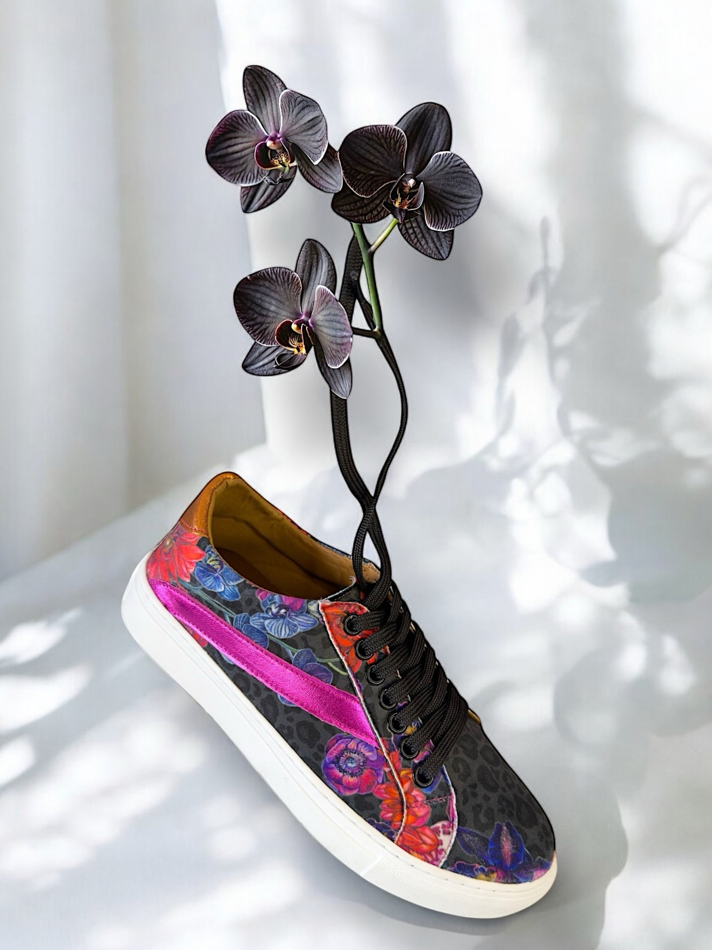 The Black Orchid Sneakers