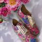 She Carries Spring Within Sneakers