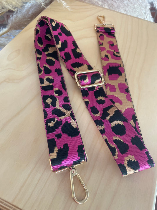Pink Leopard Strap